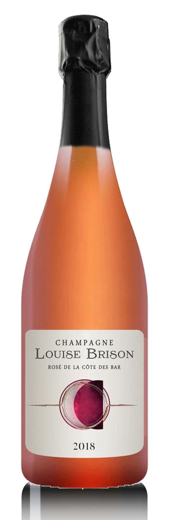 Champagne Rosé millésime 2018